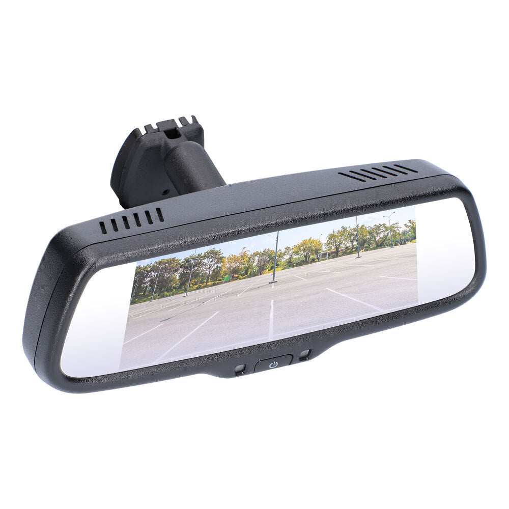 iBeam TE-RM7 7 Inch Mirror/Monitor Single View with 3 Inputs