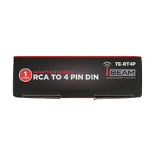 Charger l'image dans la galerie, iBeam TE-RT4P Commercial RCA to 4-Pin Din Adapter Cable