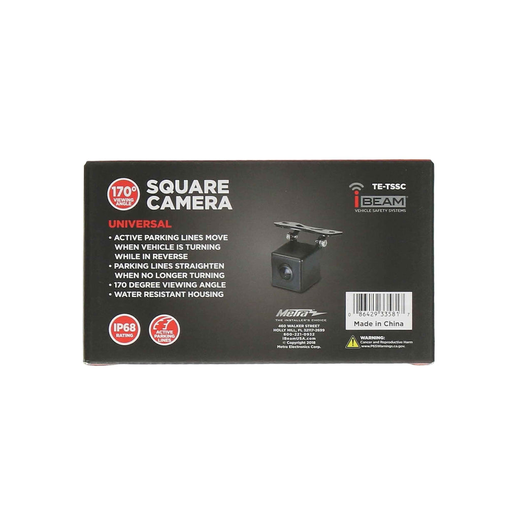 iBeam TE-TSSC Small Square Camera with Active Parking Lines