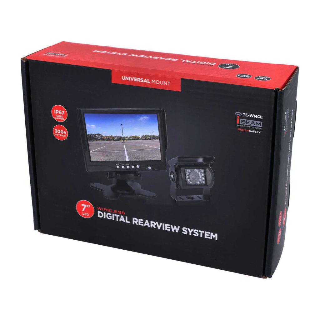 iBeam TE-WMCE Universal Wireless 7” Monitor and Commercial Camera