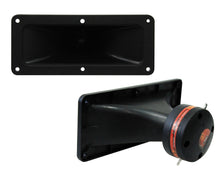 Charger l'image dans la galerie, MR DJ TE100 3"x6" 300W PRO Audio PA/DJ Wide Screw-ON Type PIEZO Compression Horn Tweeter