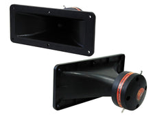 Load image into Gallery viewer, MR DJ TE-120 2"x5" 300W PRO Audio PA/DJ Wide Screw-ON Type PIEZO Compression Horn Tweeter