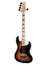 Charger l'image dans la galerie, Tagima TJB 5 SB-LF/TT Electric Bass Guitar - Sunburst