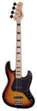 Load image into Gallery viewer, Tagima TJB 4 SB-LF/BK Electric Bass Guitar - Sunburst