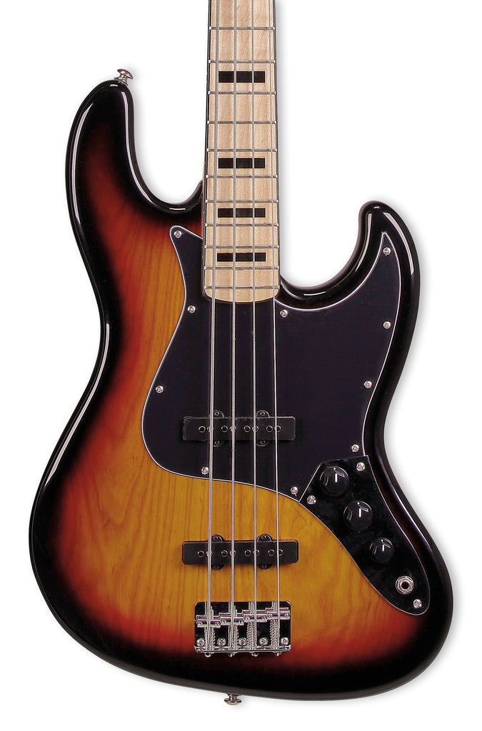 Tagima TJB 4 SB-LF/BK Electric Bass Guitar - Sunburst