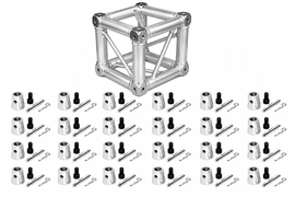 MR DJ DTJB6W 6-Way Square Truss Junction Cube Fit 12