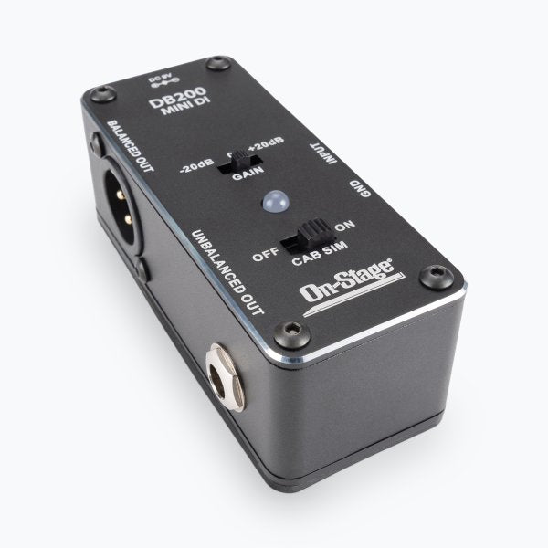 On-Stage DB200 Mini DI Box