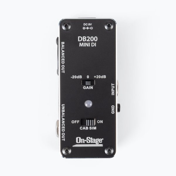 On-Stage DB200 Mini DI Box