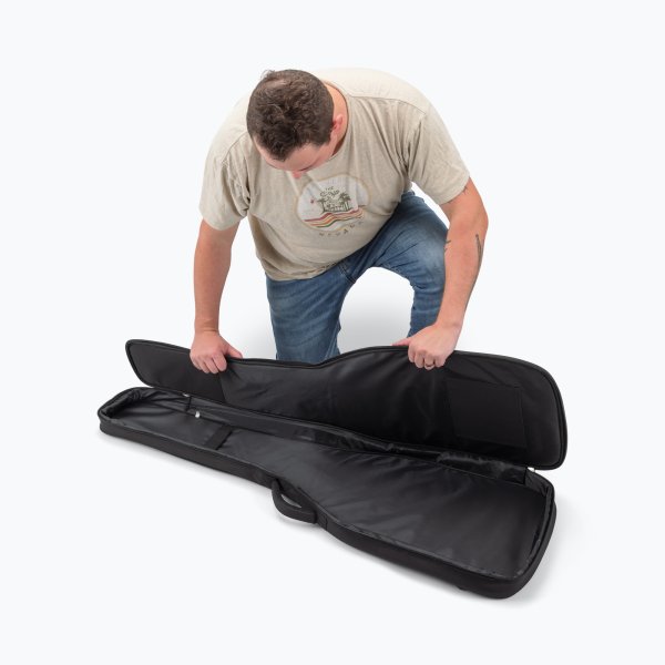 On-Stage GBBADV4770BK Adventure Series Bass Guitar Gig Bag Black
