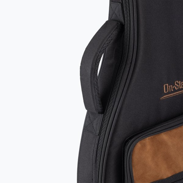 On-Stage GBBADV4770BK Adventure Series Bass Guitar Gig Bag Black