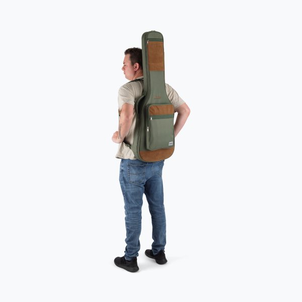 On-Stage GBEADV4770GN Adventure Series Electric Gig Bag Green