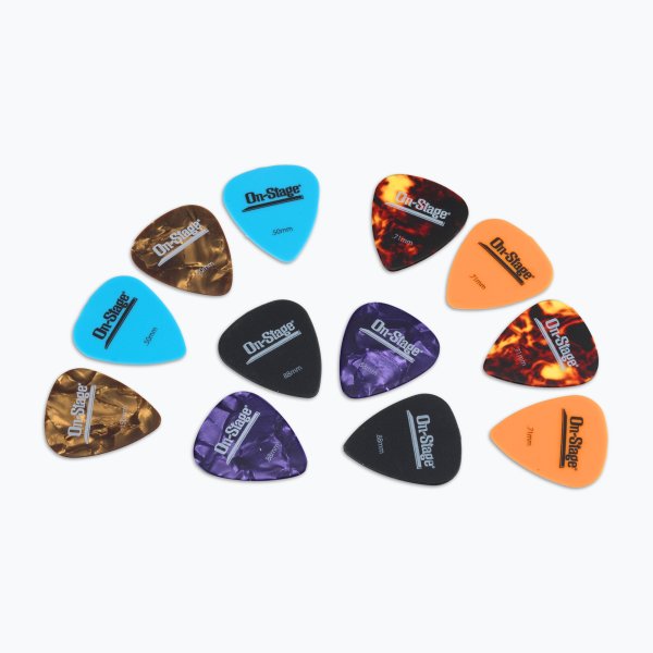 On-Stage GP12LM Light/Medium Guitar Picks