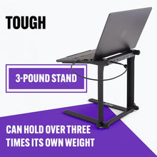 Charger l'image dans la galerie, On-Stage LPT8000 Laptop Stand with USB Hub