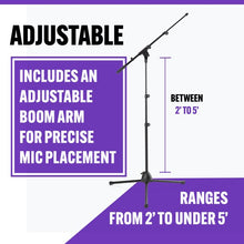Load image into Gallery viewer, On-Stage MS500 Travel Mic Stand