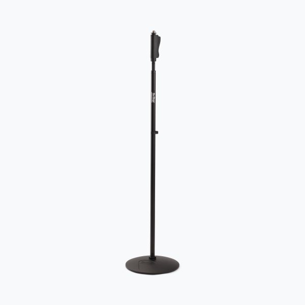 On-Stage MS9510 Production-Grade One-Handed Mic Stand with Round Base