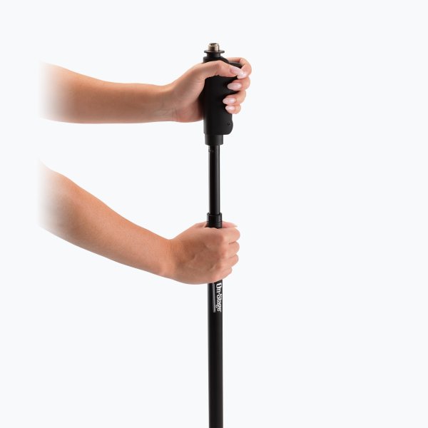 On-Stage MS9510 Production-Grade One-Handed Mic Stand with Round Base