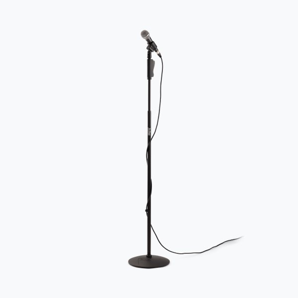 On-Stage MS9510 Production-Grade One-Handed Mic Stand with Round Base
