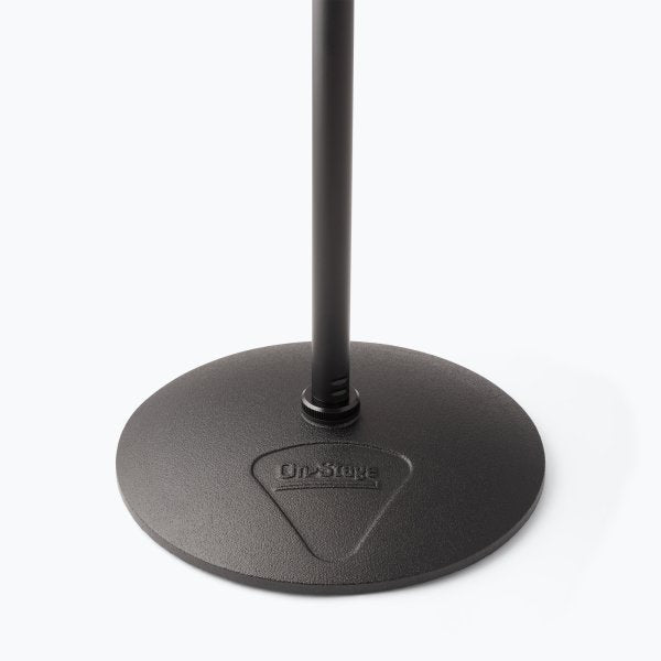 On-Stage MS9510 Production-Grade One-Handed Mic Stand with Round Base