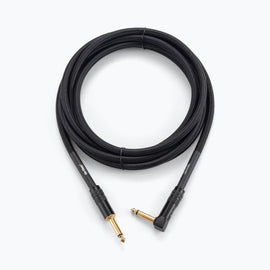 On-Stage OSPRO-ICR-10 Production-Grade Braided Instrument Cable (Right Angle to Straight) 10 ft