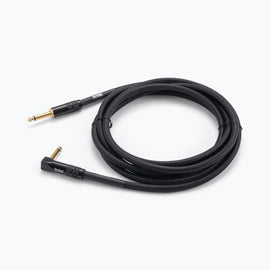 On-Stage OSPRO-ICR-10 Production-Grade Braided Instrument Cable (Right Angle to Straight) 10 ft
