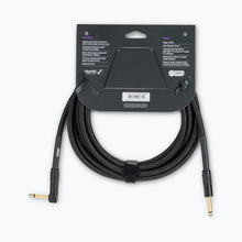 Charger l'image dans la galerie, On-Stage OSPRO-ICR-15 Production-Grade Braided Instrument Cable (Right Angle to Straight) 15 ft