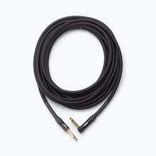 Charger l'image dans la galerie, On-Stage OSPRO-ICR-15 Production-Grade Braided Instrument Cable (Right Angle to Straight) 15 ft