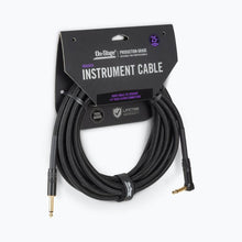 Charger l'image dans la galerie, On-Stage OSPRO-ICR-25 Production-Grade Braided Instrument Cable (Right Angle to Straight) 25 ft