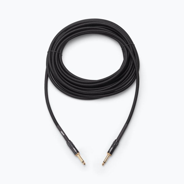 On-Stage OSPRO-ICS-15 Production-Grade Braided Instrument Cable (Straight to Straight) 15 ft