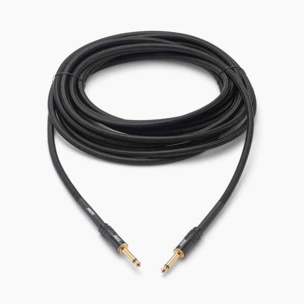 On-Stage OSPRO-ICS-15 Production-Grade Braided Instrument Cable (Straight to Straight) 15 ft