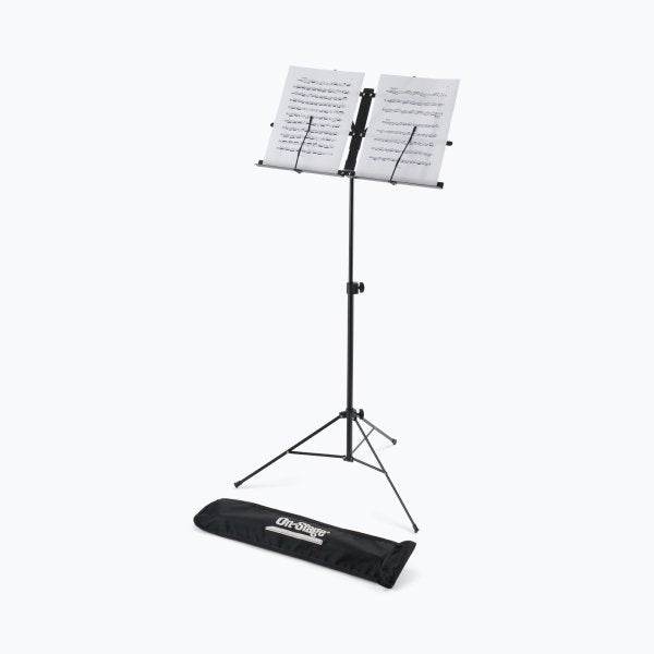 On-Stage SM7033BB Sheet Music Stand with Removable Square Bookplate