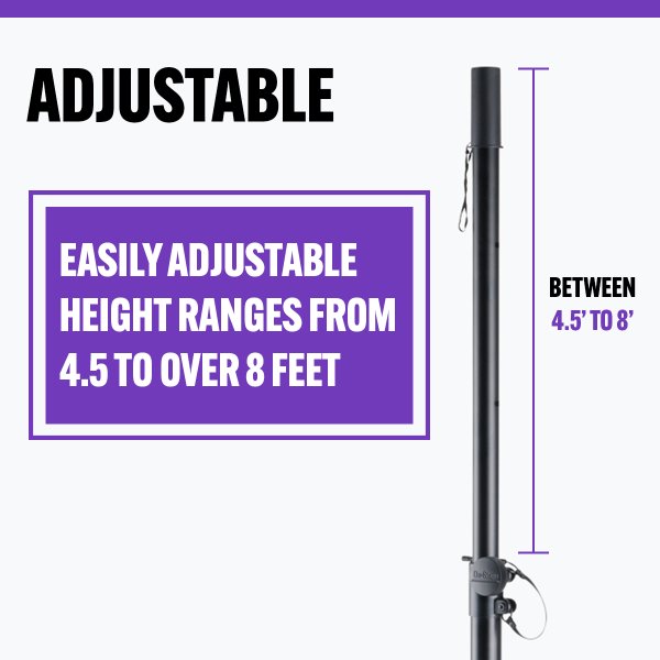 On-Stage SS8000 Production-Grade Speaker/Lighting Stand