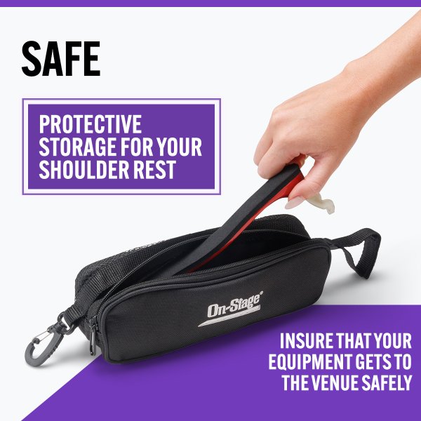 On-Stage VSB1200 Violin/Viola Shoulder Rest Bag
