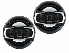 Charger l'image dans la galerie, 2 Pairs Absolute TQ-654 6.5" 4-Way Car Speakers + GMSB345 GM Speaker Adapters + 72-4568 Harnesses 4-Speaker Front &amp; Rear Upgrade Kit