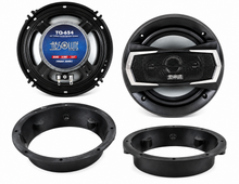 Charger l'image dans la galerie, TQ-654 6.5" 4-Way Speakers + 82-9601 Fit Harley Davidson 1998-2013 Electra Glide w/Fairing
