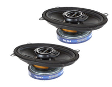 Charger l'image dans la galerie, 2 Absolute TQ-463 4X6" 400W 3-Way full-range Coaxial Loudspeakers Car Speakers