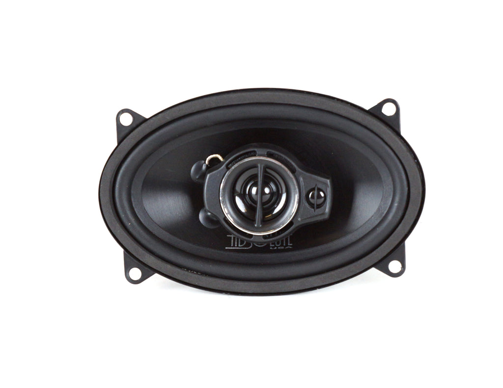 2 Absolute TQ-463 4X6" 400W 3-Way full-range Coaxial Loudspeakers Car Speakers
