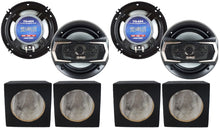 Charger l'image dans la galerie, 2 Pair Absolute TQ-654 6.5" 400W 4-Way Speakers + 6X9" Enclosure Empty Box