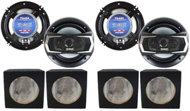 2 Pair Absolute TQ-654 6.5