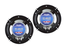 Charger l'image dans la galerie, 2 Pair Absolute TQ-654 6.5" 400W 4-Way Speakers + 6X9" Enclosure Empty Box