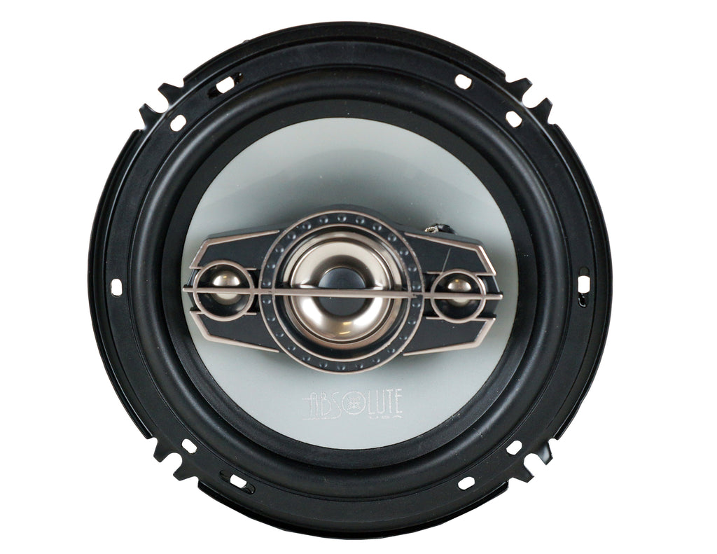 2 Absolute TQ-654 6.5" 400W 4-Way full-range Coaxial Loudspeakers Car Speakers