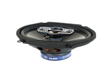 Charger l'image dans la galerie, Absolute TQ-684 6"x8" 600W 4-Way full-range Coaxial Loudspeakers Car Speakers