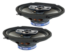 Charger l'image dans la galerie, 2 Pair TQ-684 Front &amp; Rear Door 6"x8" Speakers for 1999-2014 Ford F-150 Pickup