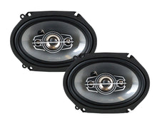 Charger l'image dans la galerie, 2 Pair Absolute TQ-684 6"x8" 600W 4-Way Coaxial Loudspeakers Car Speakers