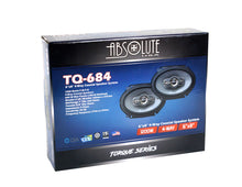 Charger l'image dans la galerie, 2 Pair Absolute TQ-684 6"x8" 600W 4-Way Coaxial Loudspeakers Car Speakers