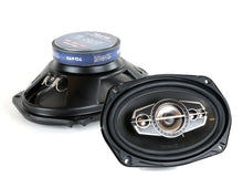 Charger l'image dans la galerie, 2 Absolute TQ-695 6x9" 5-Way Coaxial Car Speakers 600W Pair Carbon Fiber Cone Full-Range Audio Upgrade