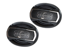 Charger l'image dans la galerie, 2 Absolute TQ-695 6x9" 5-Way Coaxial Car Speakers 600W Pair Carbon Fiber Cone Full-Range Audio Upgrade