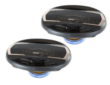 Charger l'image dans la galerie, 2 Absolute TQ-695 6x9" 5-Way Coaxial Car Speakers 600W Pair Carbon Fiber Cone Full-Range Audio Upgrade