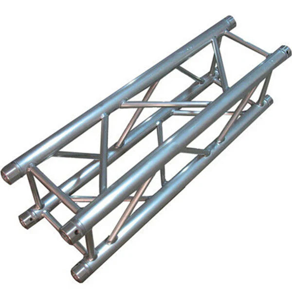 MR DJ 1M 3.28ft Straight Square Aluminum Truss Segment for Pro Audio Lighting + 4 coupler connections