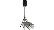 Charger l&#39;image dans la galerie, Ultimate Support TS-110BL Air-Powered Series® Lift-assist Aluminum Tripod Speaker Stand with Integrated Speaker Adapter - Extra Tall &amp; Includes Leveling Leg