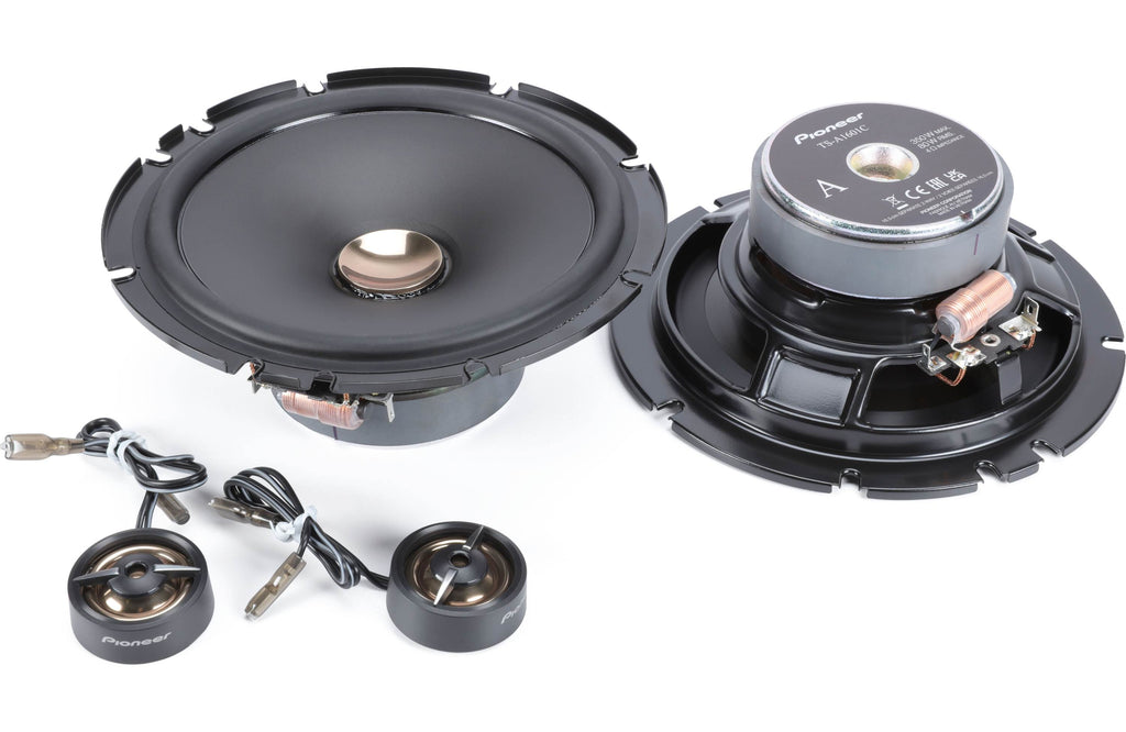 Pioneer TS-A1601C A-Series 350 Watts 6.5" 2-Way Component Speaker System